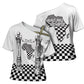 Prince Hall Affiliated Freemasonry Cross Shoulder Shirt Classic Masonic Pillars Boaz Jachin Checkerboard Africa Map