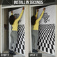 Prince Hall Affiliated Freemasonry Door Cover Classic Masonic Pillars Boaz Jachin Checkerboard Africa Map