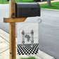 Prince Hall Affiliated Freemasonry Garden Flag Classic Masonic Pillars Boaz Jachin Checkerboard Africa Map