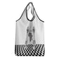 Prince Hall Affiliated Freemasonry Grocery Bag Classic Masonic Pillars Boaz Jachin Checkerboard Africa Map