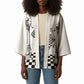 Prince Hall Affiliated Freemasonry Kimono Classic Masonic Pillars Boaz Jachin Checkerboard Africa Map