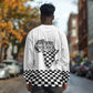Prince Hall Affiliated Freemasonry Long Sleeve Shirt Classic Masonic Pillars Boaz Jachin Checkerboard Africa Map