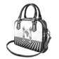 Prince Hall Affiliated Freemasonry Shoulder Handbag Classic Masonic Pillars Boaz Jachin Checkerboard Africa Map