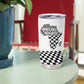Prince Hall Affiliated Freemasonry Tumbler Cup Classic Masonic Pillars Boaz Jachin Checkerboard Africa Map