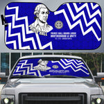 Prince Hall Grand Lodge Auto Sun Shade Founder Portrait Geometric Brotherhood