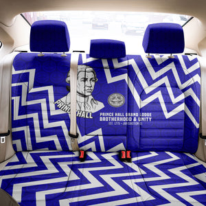 Prince Hall Grand Lodge Back Car Seat Cover Founder Portrait Geometric Brotherhood