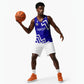 Prince Hall Grand Lodge Basketball Jersey Founder Portrait Geometric Brotherhood