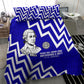 Prince Hall Grand Lodge Bedding Set Founder Portrait Geometric Brotherhood
