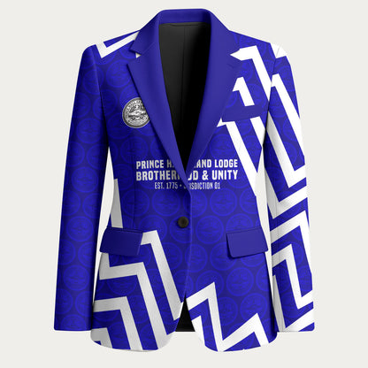 Prince Hall Grand Lodge Blazer Founder Portrait Geometric Brotherhood