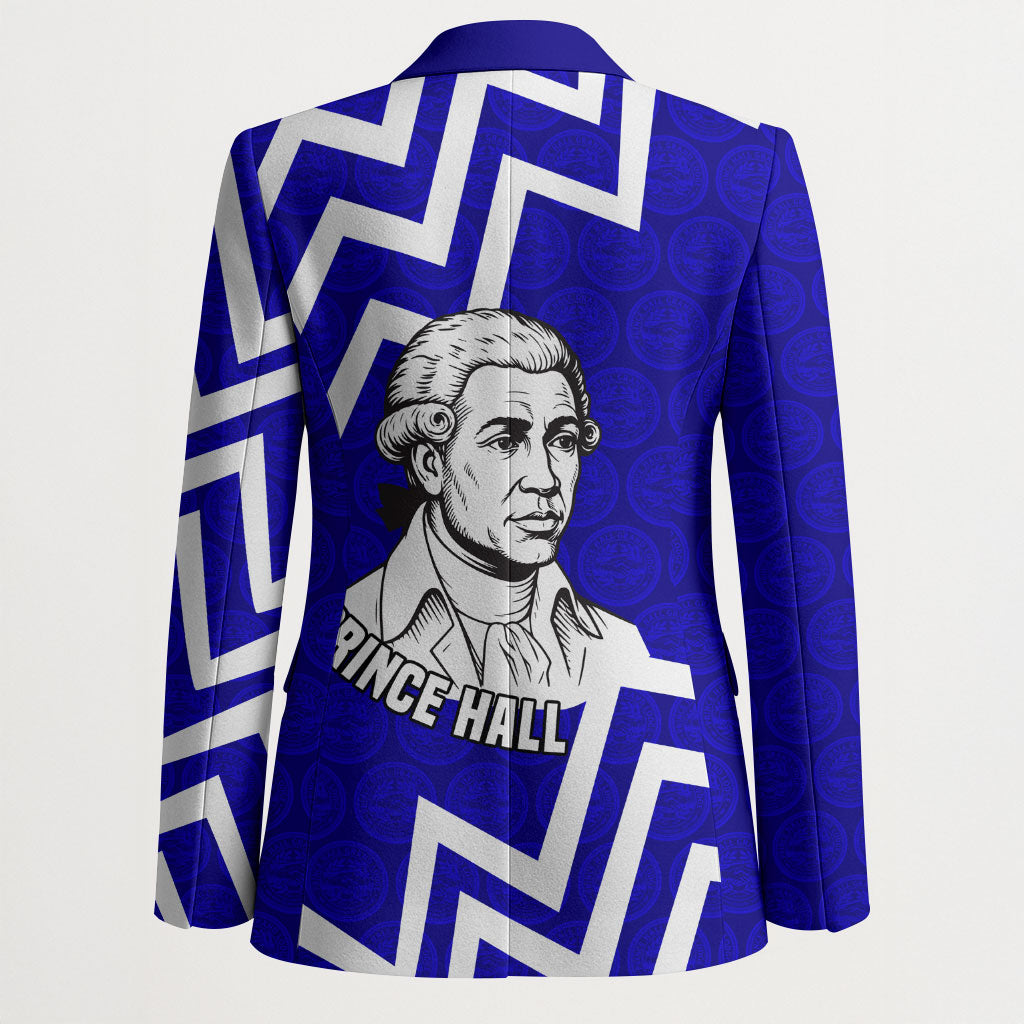 Prince Hall Grand Lodge Blazer Founder Portrait Geometric Brotherhood