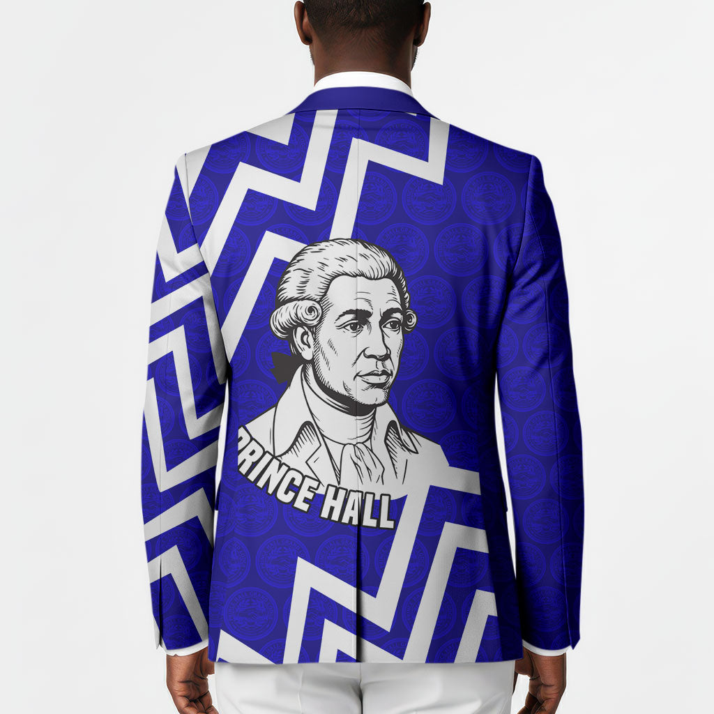 Prince Hall Grand Lodge Blazer Founder Portrait Geometric Brotherhood