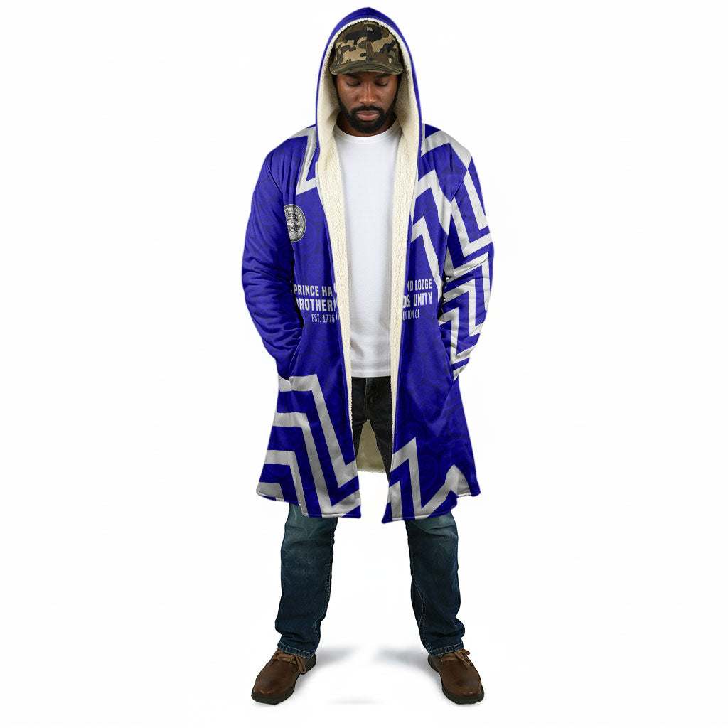 Prince Hall Grand Lodge Cloak Founder Portrait Geometric Brotherhood