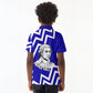 Prince Hall Grand Lodge Kid Polo Shirt Founder Portrait Geometric Brotherhood