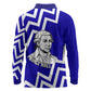 Prince Hall Grand Lodge Long Sleeve Polo Shirt Founder Portrait Geometric Brotherhood