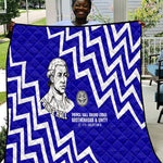 Prince Hall Grand Lodge Quilt Founder Portrait Geometric Brotherhood