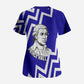 Prince Hall Grand Lodge Scrub Top Founder Portrait Geometric Brotherhood