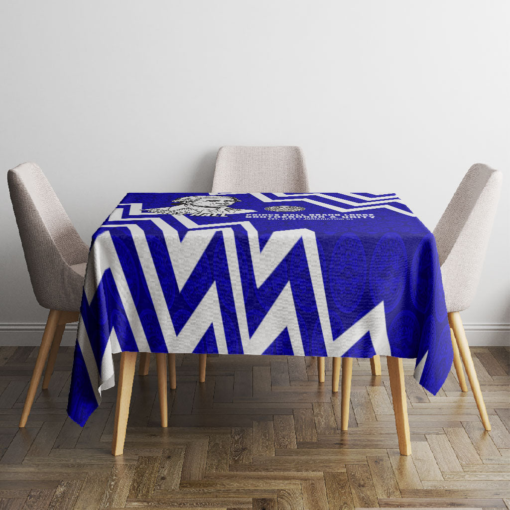 Prince Hall Grand Lodge Tablecloth Founder Portrait Geometric Brotherhood