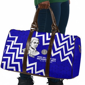Prince Hall Grand Lodge Travel Bag Founder Portrait Geometric Brotherhood