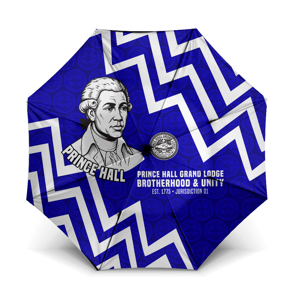 Prince Hall Grand Lodge Umbrella Founder Portrait Geometric Brotherhood