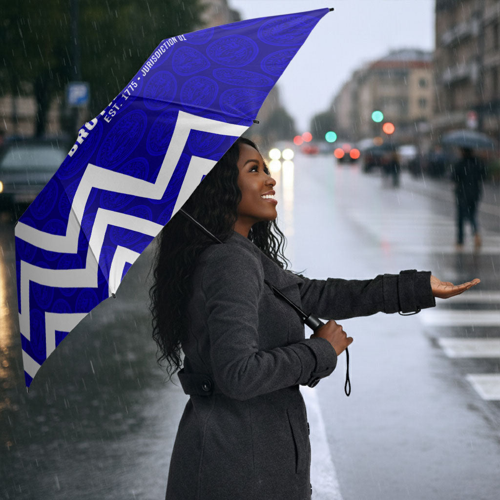 Prince Hall Grand Lodge Umbrella Founder Portrait Geometric Brotherhood