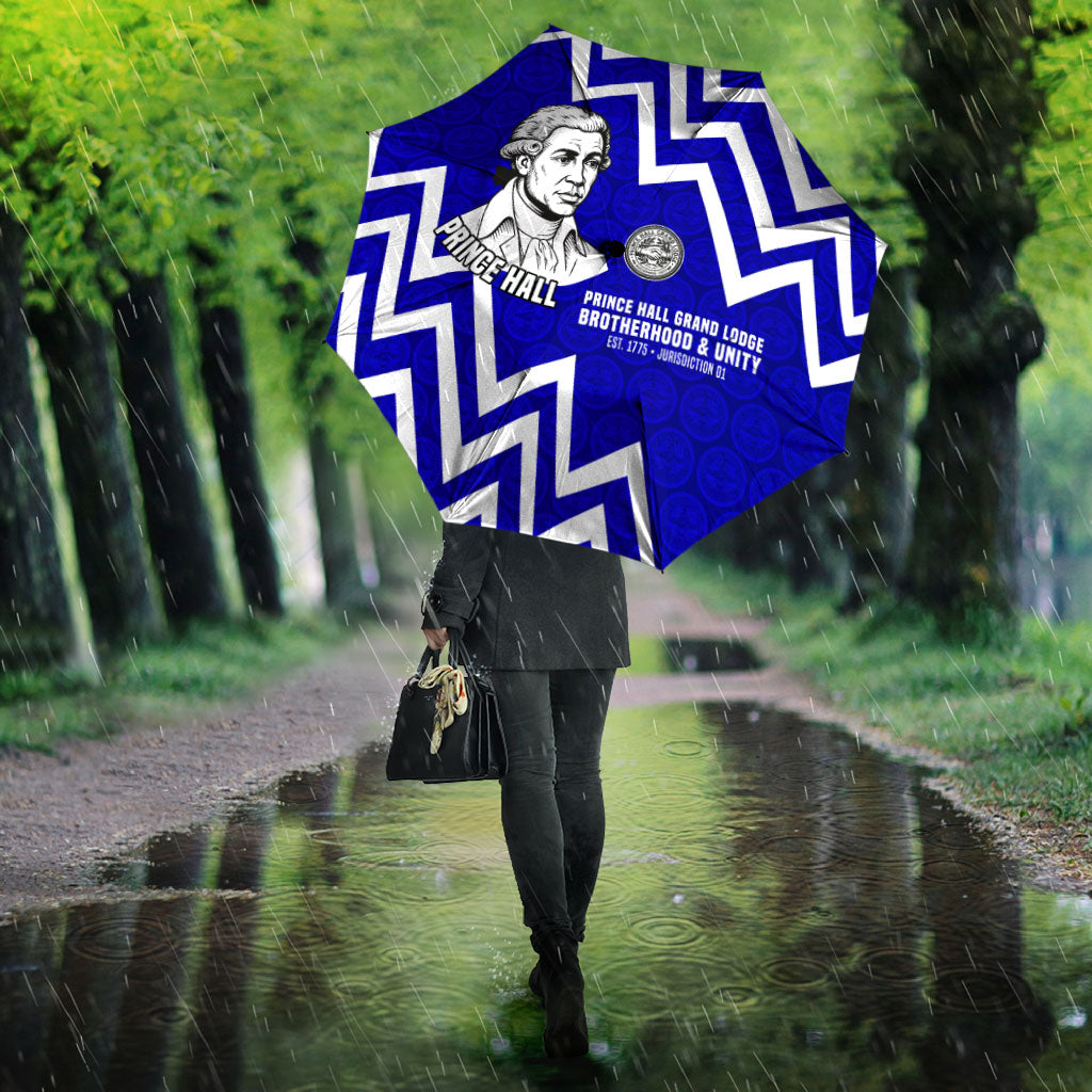 Prince Hall Grand Lodge Umbrella Founder Portrait Geometric Brotherhood