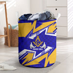 Prince Hall Freemasonry Laundry Basket Square and Compasses Masonic Brothers