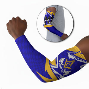 Prince Hall Freemasonry Arm Sleeves Square and Compasses Masonic Brothers