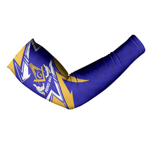 Prince Hall Freemasonry Arm Sleeves Square and Compasses Masonic Brothers