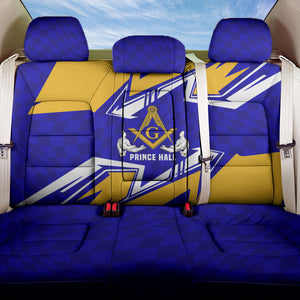 Prince Hall Freemasonry Back Car Seat Cover Square and Compasses Masonic Brothers