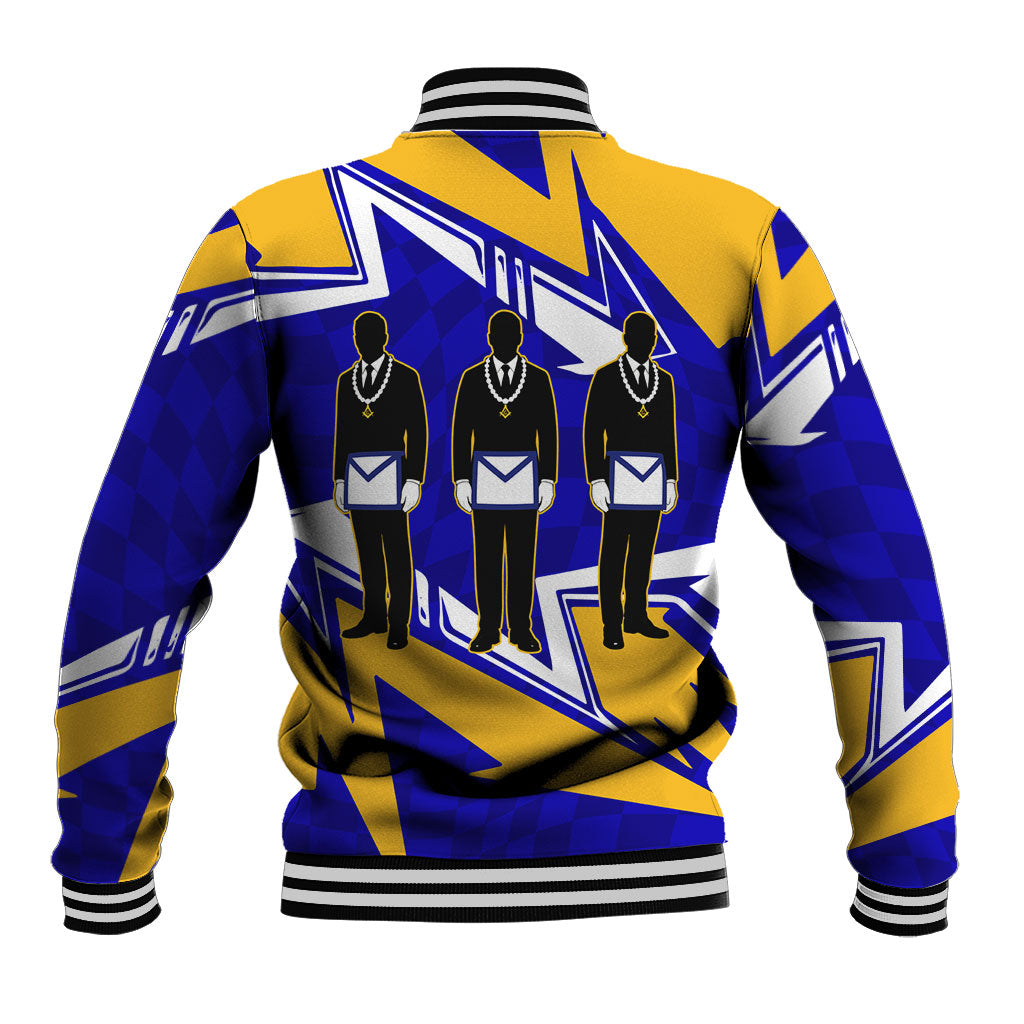 Prince Hall Freemasonry Baseball Jacket Square and Compasses Masonic Brothers