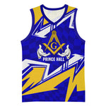 Prince Hall Freemasonry Basketball Jersey Square and Compasses Masonic Brothers