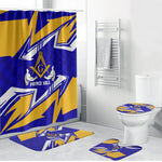 Prince Hall Freemasonry Bathroom Set Square and Compasses Masonic Brothers