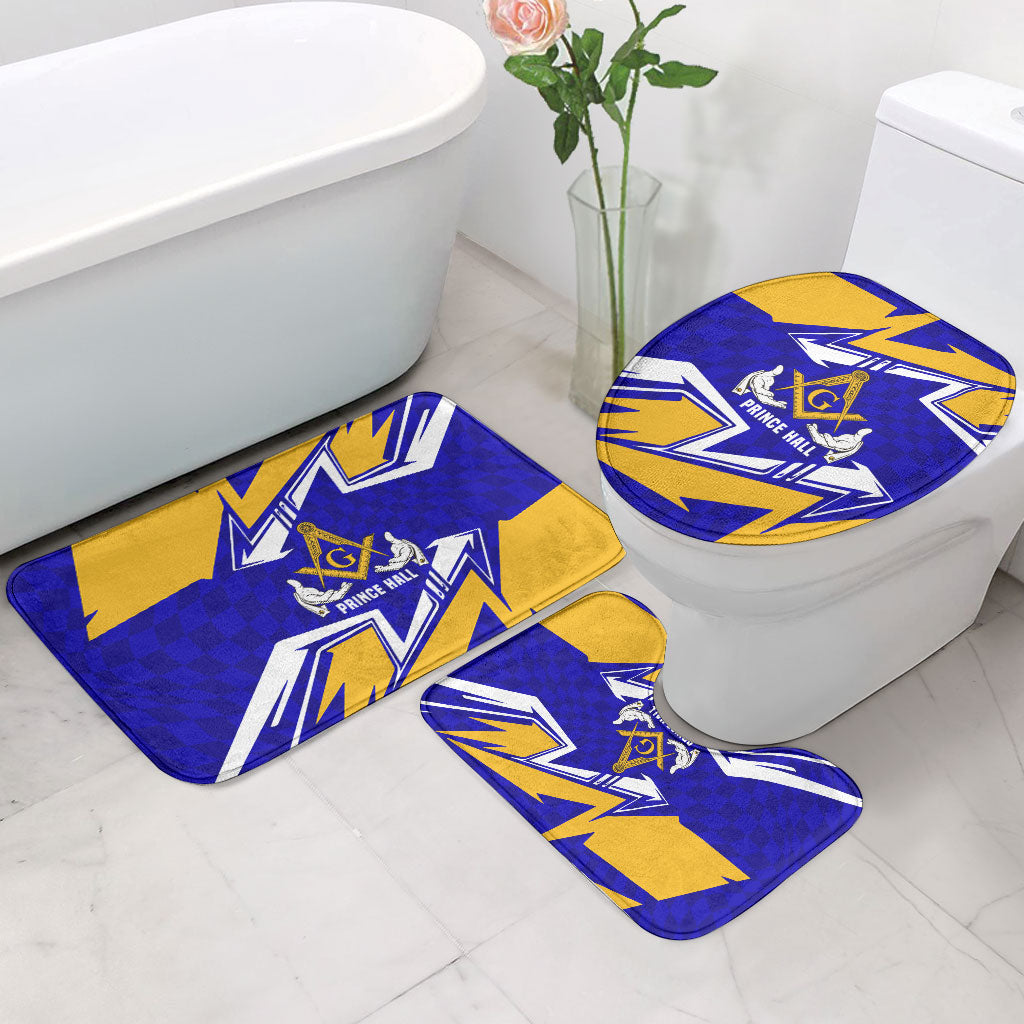 Prince Hall Freemasonry Bathroom Set Square and Compasses Masonic Brothers
