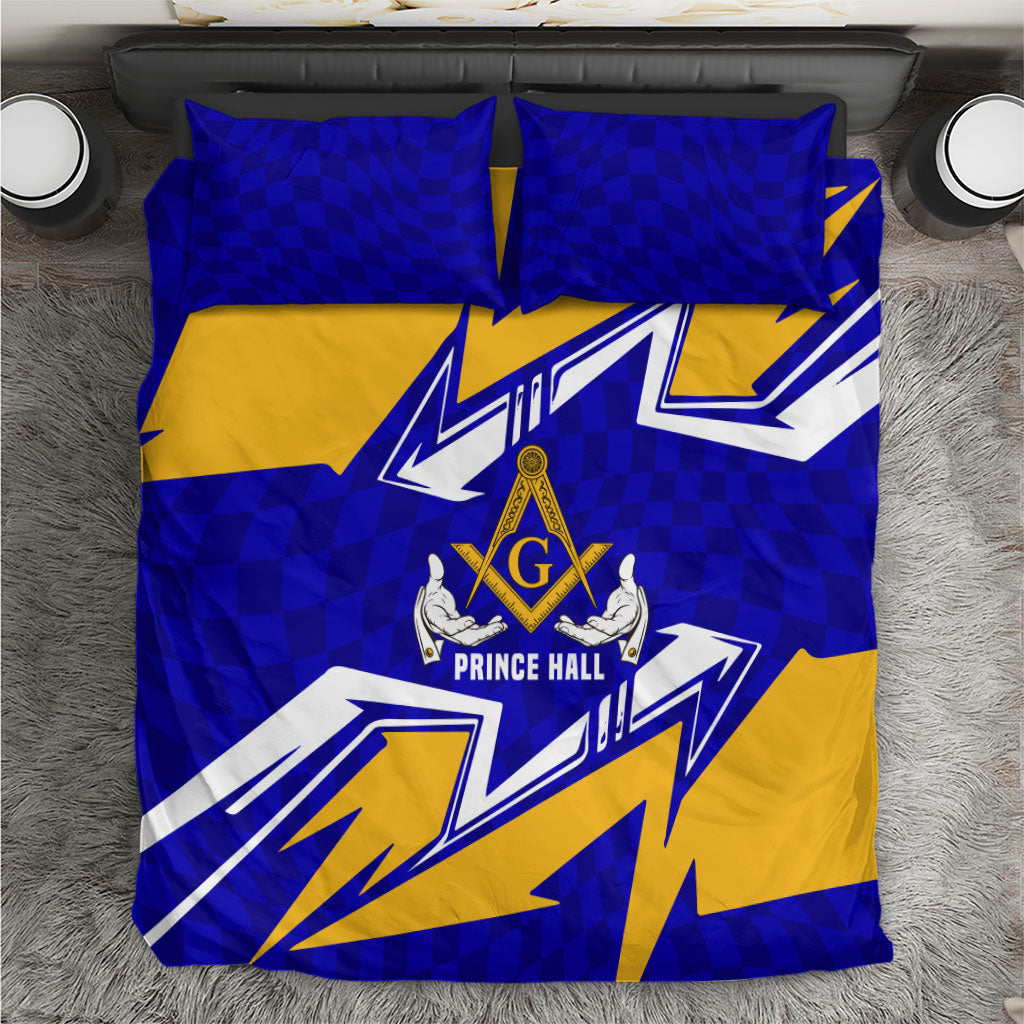 Prince Hall Freemasonry Bedding Set Square and Compasses Masonic Brothers