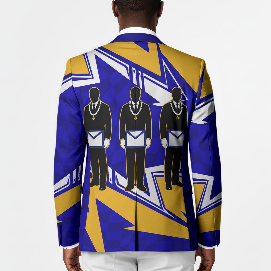 Prince Hall Freemasonry Blazer Square and Compasses Masonic Brothers