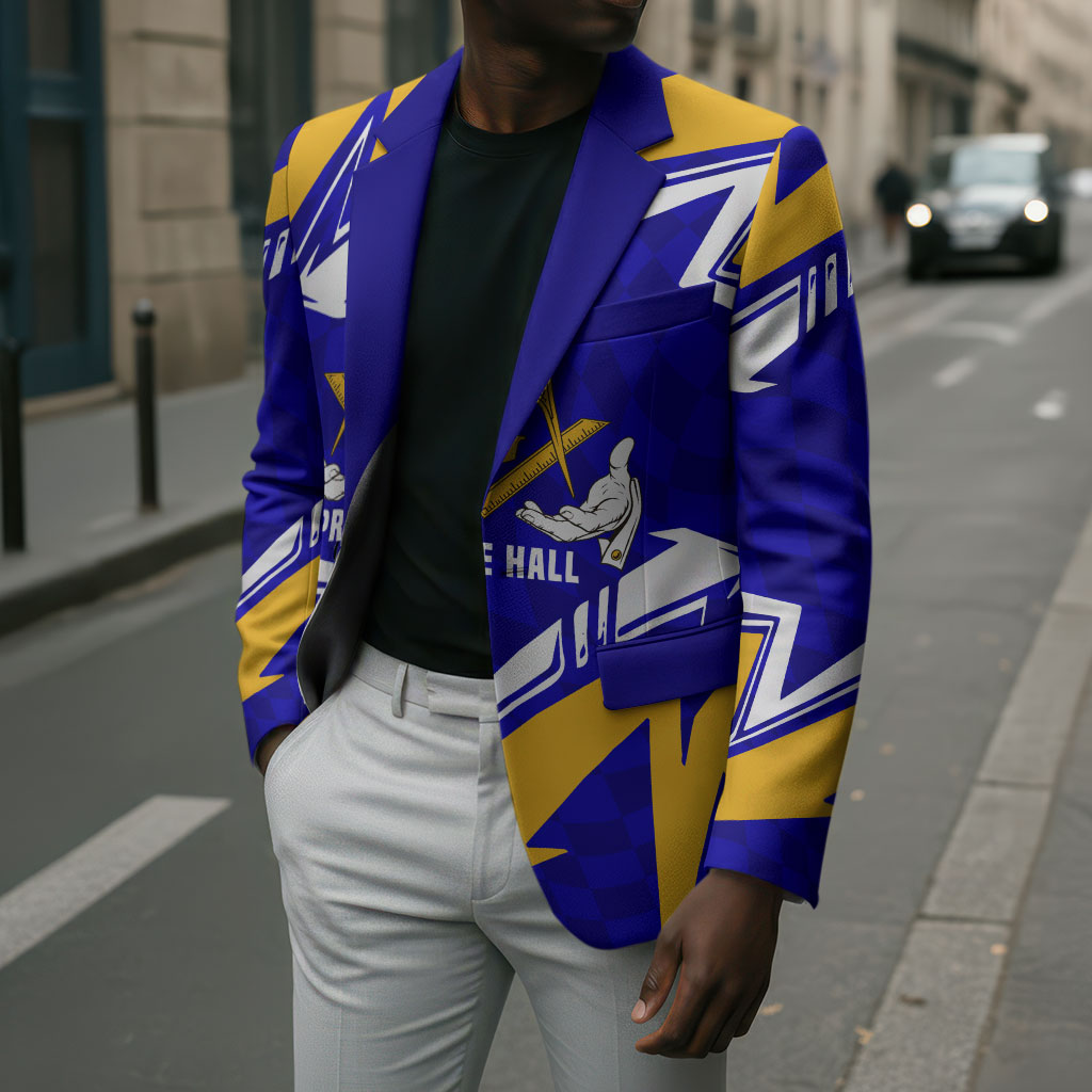 Prince Hall Freemasonry Blazer Square and Compasses Masonic Brothers