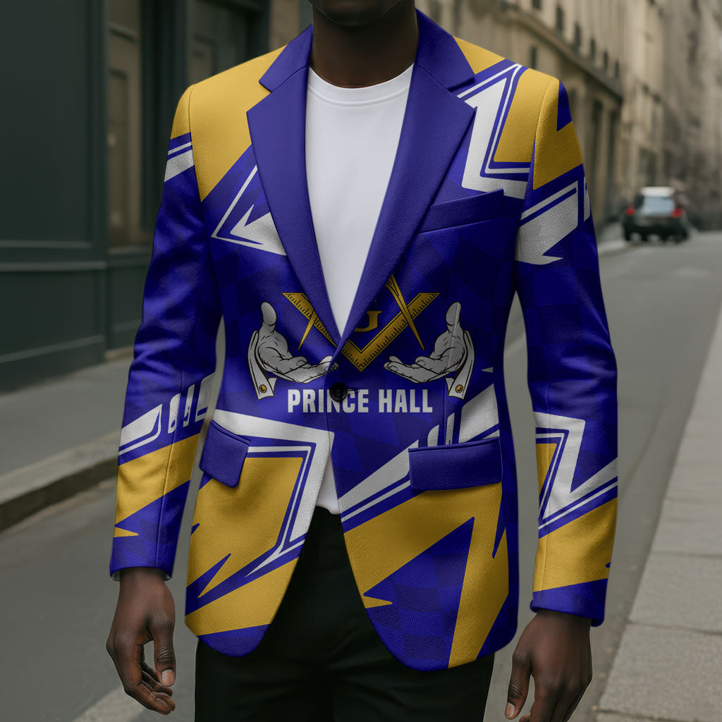 Prince Hall Freemasonry Blazer Square and Compasses Masonic Brothers