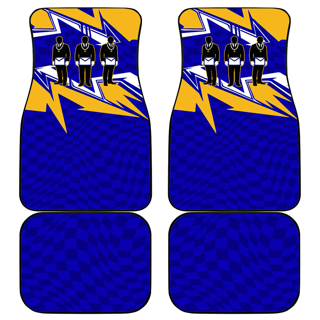 Prince Hall Freemasonry Car Mats Square and Compasses Masonic Brothers