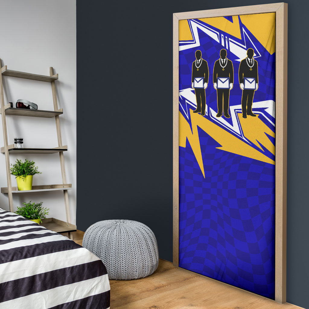 Prince Hall Freemasonry Door Cover Square and Compasses Masonic Brothers