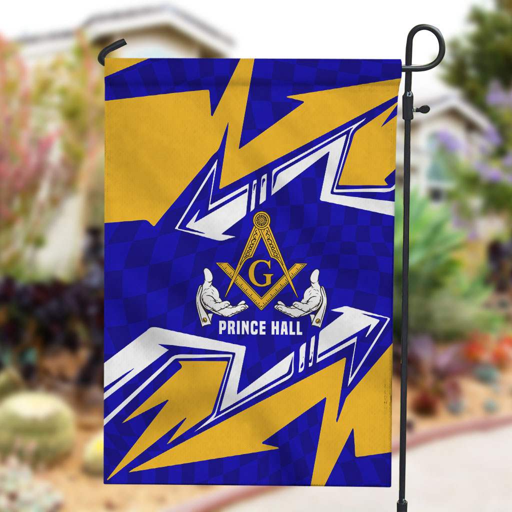 Prince Hall Freemasonry Garden Flag Square and Compasses Masonic Brothers
