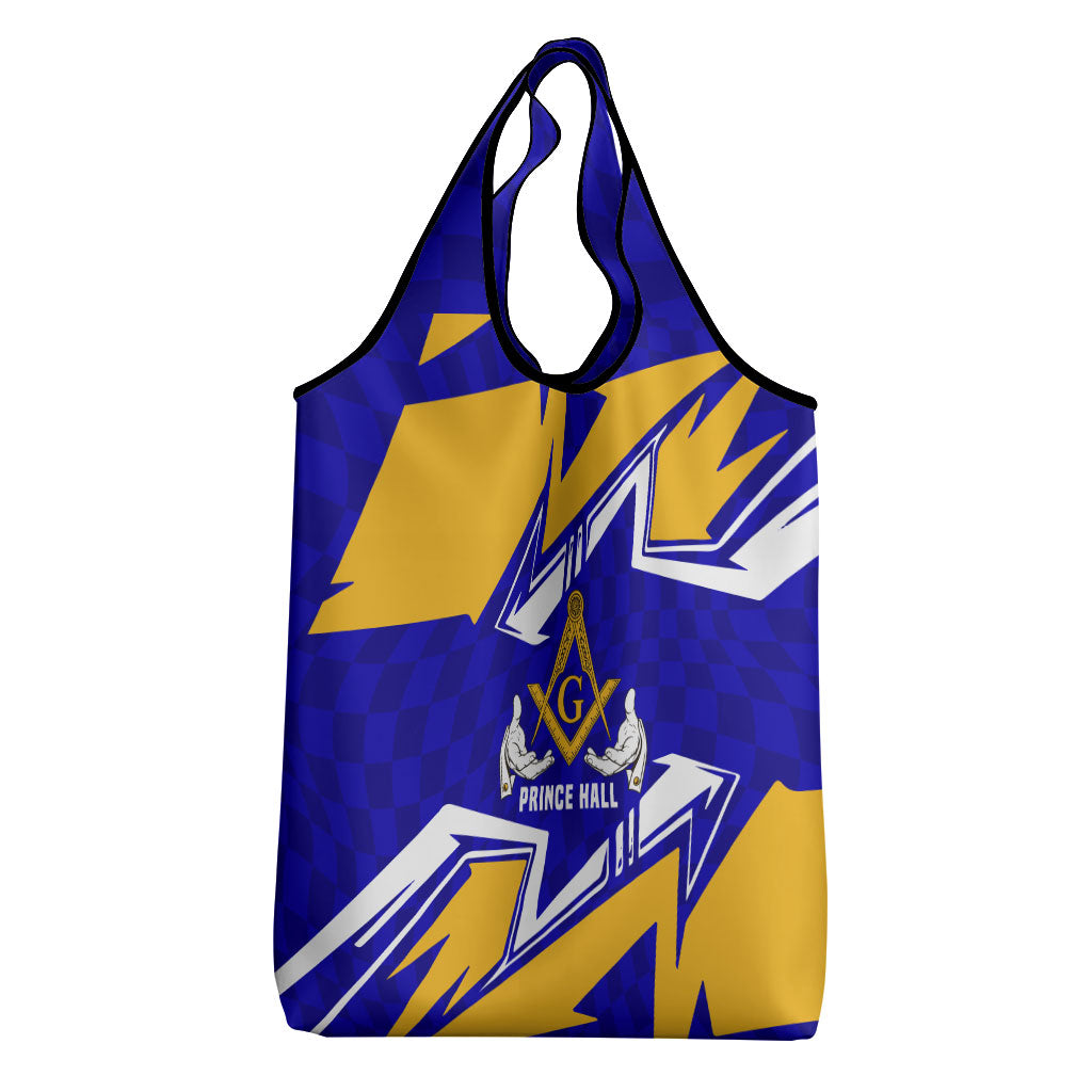 Prince Hall Freemasonry Grocery Bag Square and Compasses Masonic Brothers