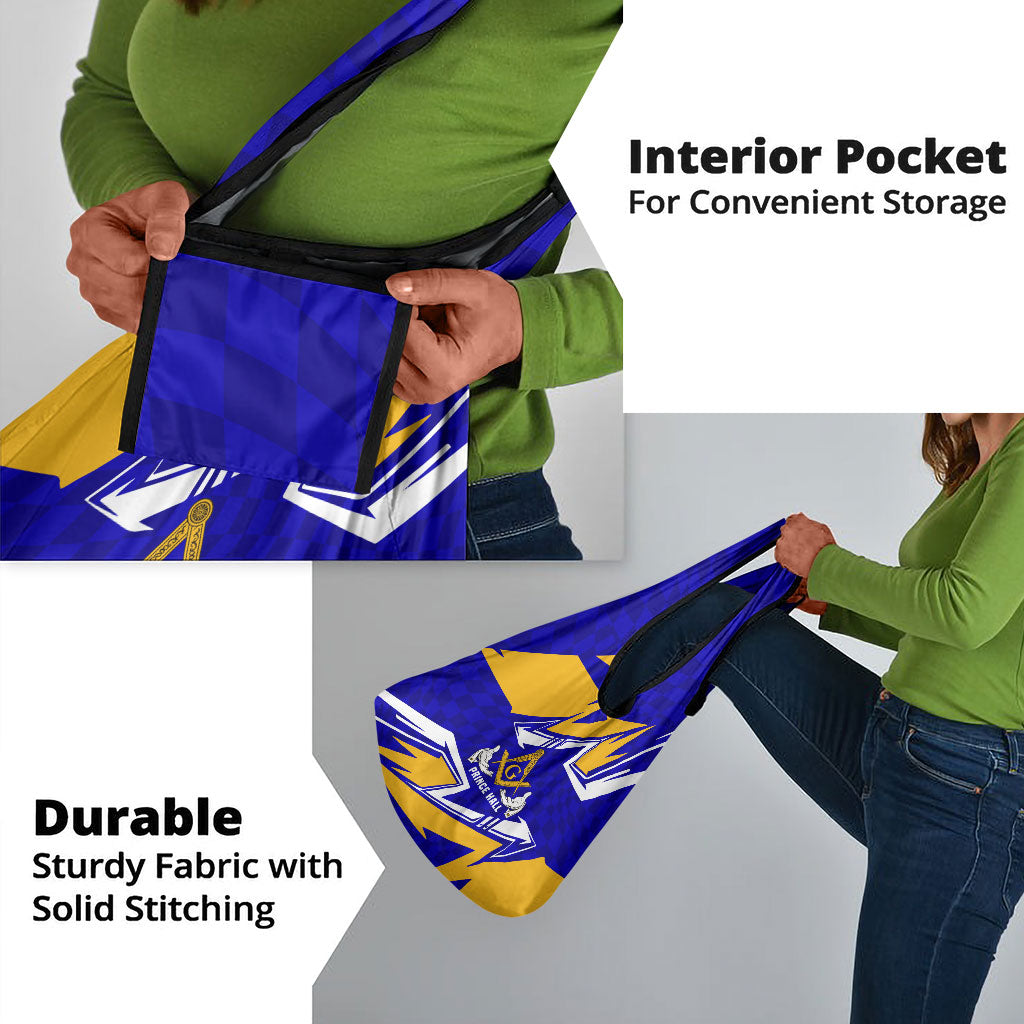 Prince Hall Freemasonry Grocery Bag Square and Compasses Masonic Brothers