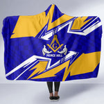 Prince Hall Freemasonry Hooded Blanket Square and Compasses Masonic Brothers