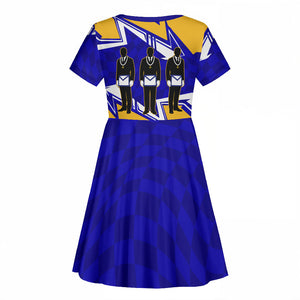 Prince Hall Freemasonry Kid Short Sleeve Dress Square and Compasses Masonic Brothers