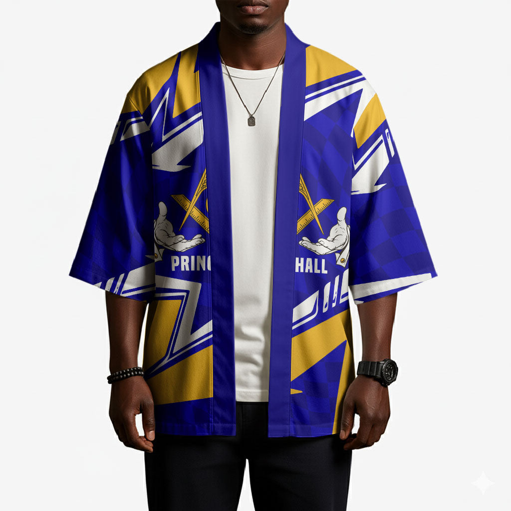 Prince Hall Freemasonry Kimono Square and Compasses Masonic Brothers