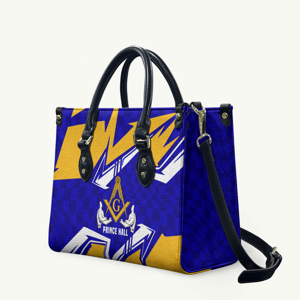 Prince Hall Freemasonry Leather Bag Square and Compasses Masonic Brothers