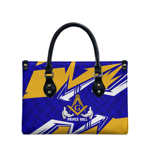 Prince Hall Freemasonry Leather Bag Square and Compasses Masonic Brothers