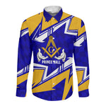 Prince Hall Freemasonry Long Sleeve Button Shirt Square and Compasses Masonic Brothers
