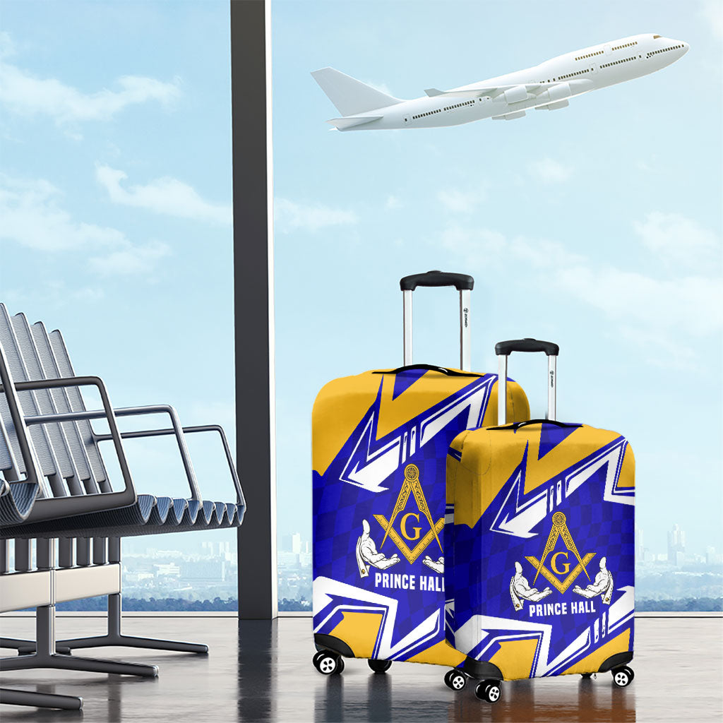Prince Hall Freemasonry Luggage Cover Square and Compasses Masonic Brothers