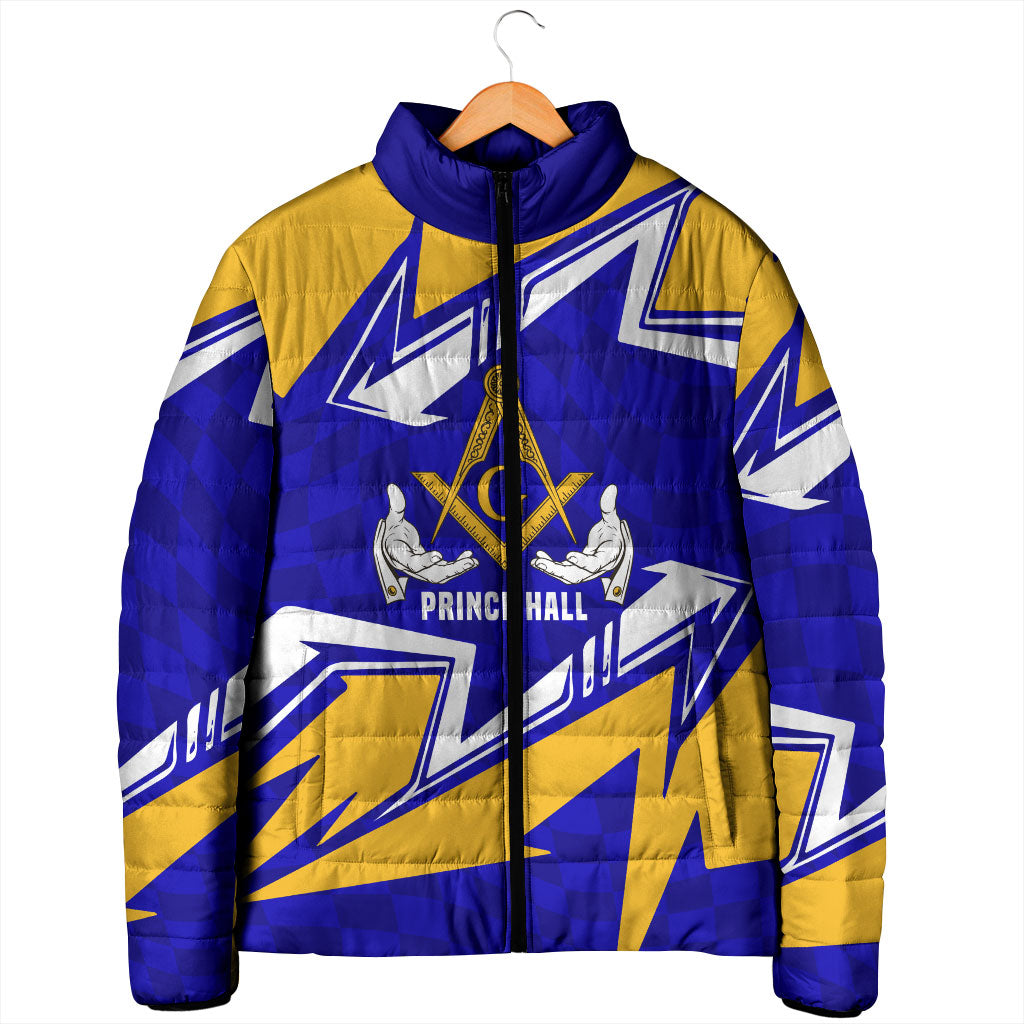 Prince Hall Freemasonry Padded Jacket Square and Compasses Masonic Brothers